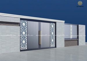 Cửa Cổng Sắt Mỹ Thuật CS15