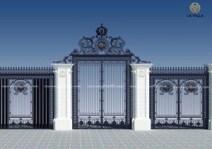 Cửa Cổng Sắt Mỹ Thuật CS07