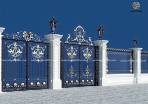 Cửa Cổng Sắt Mỹ Thuật CS11