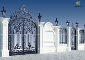 Cửa Cổng Sắt Mỹ Thuật CS13